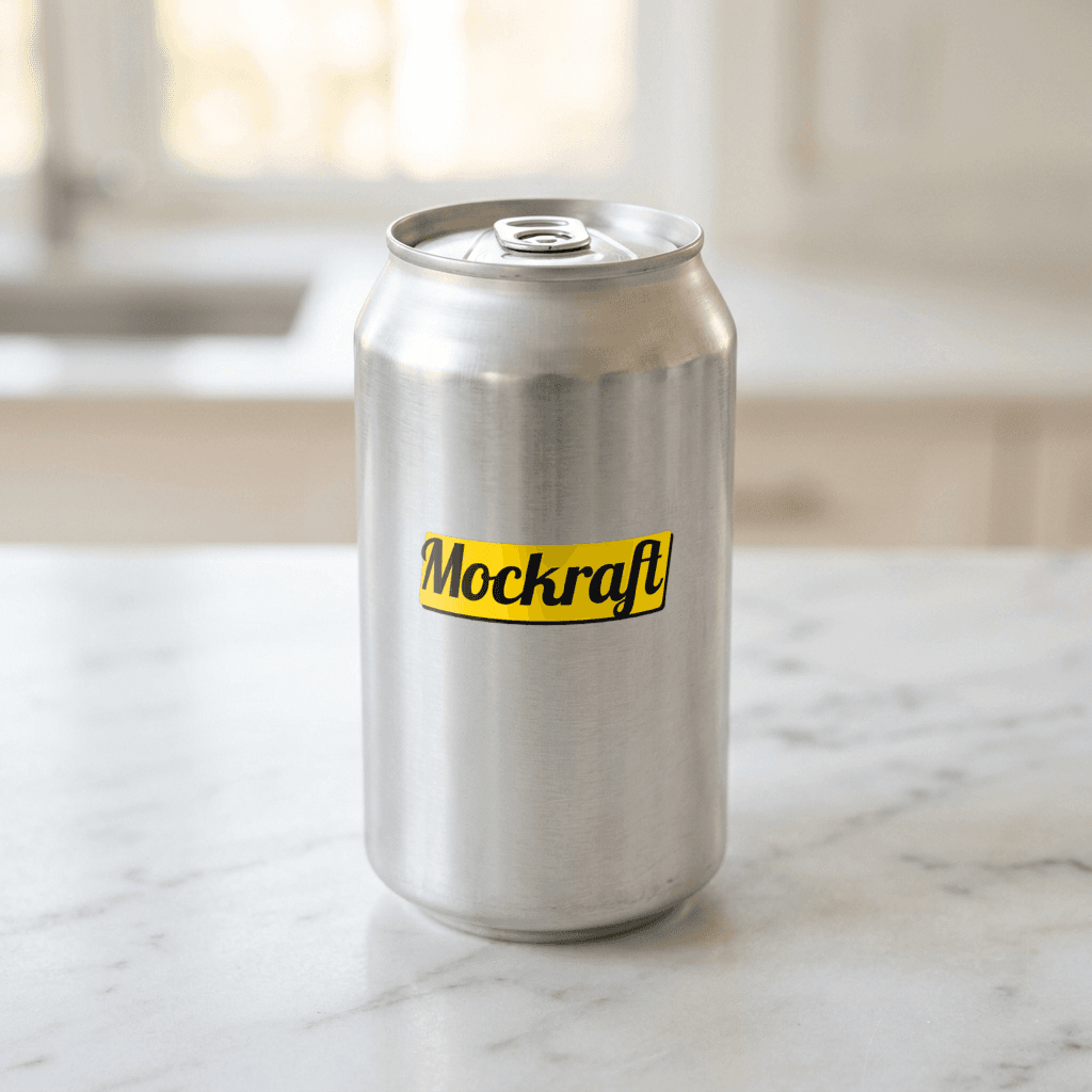 Silver Can — Front mockup