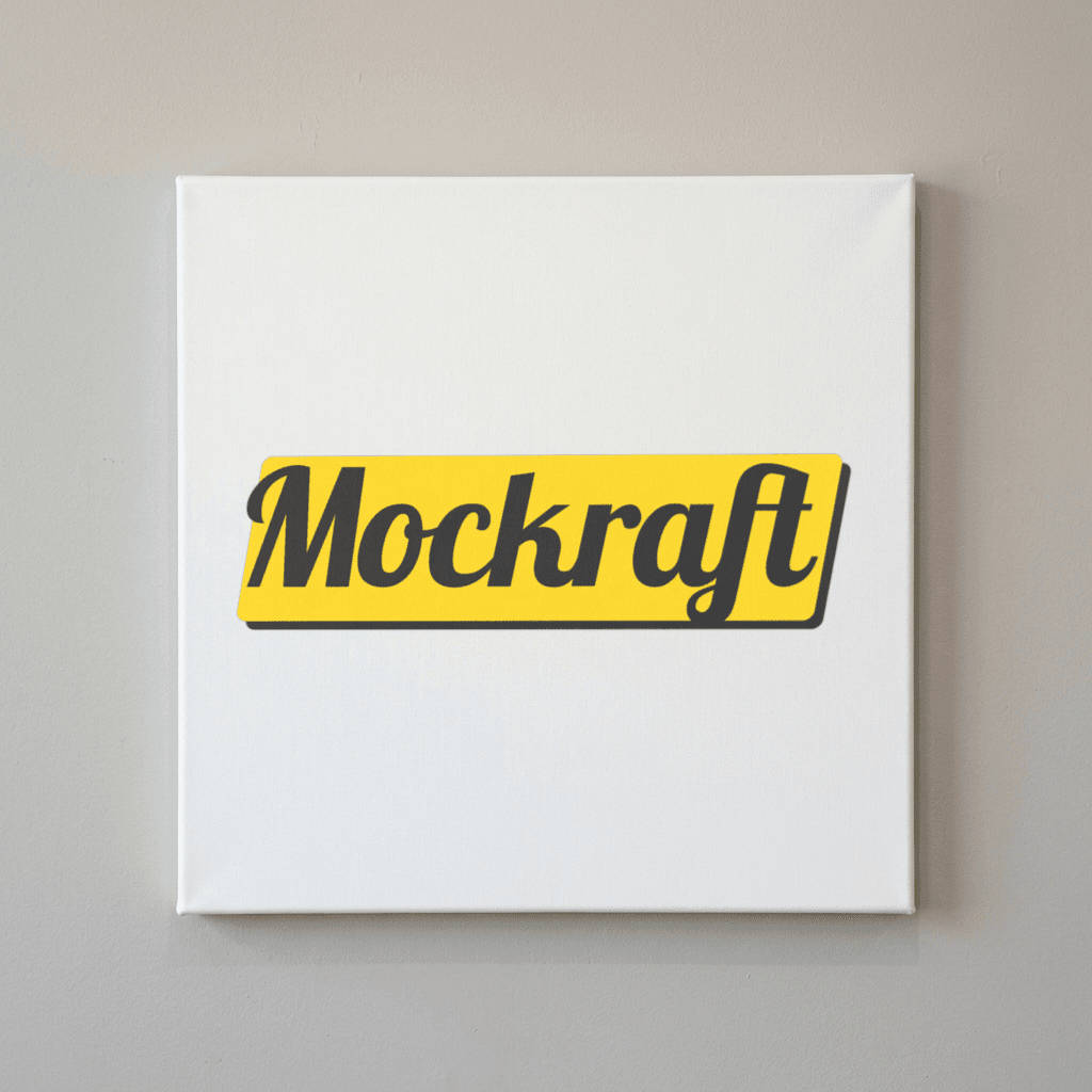 Canvas Wrap — Wall mockup
